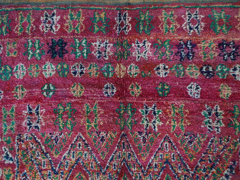 Tannirt Vintage Moroccan Rug  7'0" x12'2"