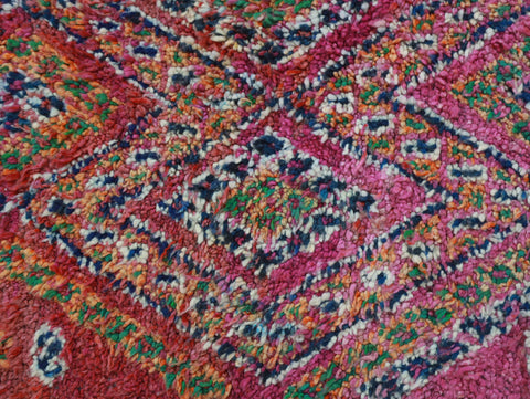 Tannirt Vintage Moroccan Rug  7'0" x12'2"