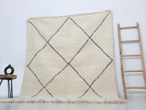 Amayas  Beni Ourain Rug 6'2" x 9'7"