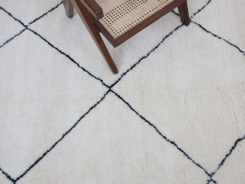 Amayas  Beni Ourain Rug 6'2" x 9'7"