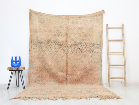 Ouzia Vintage Moroccan Rug  6'0" x 9'4"