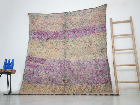 Cilyan Vintage Moroccan Rug  5'9" x7'2"