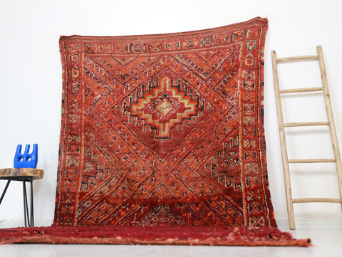 Tifan Vintage Moroccan Rug  6'2" x 11'8"