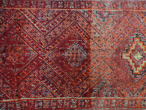 Tifan Vintage Moroccan Rug  6'2" x 11'8"