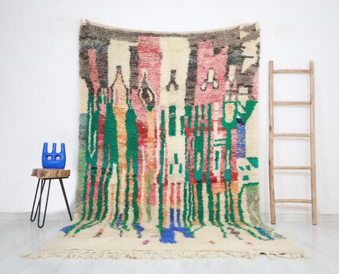 Furisa Moroccan Rug 5'5" x 9'3"