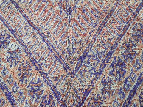 Businat Vintage Moroccan Rug 6'8" x 13'1"