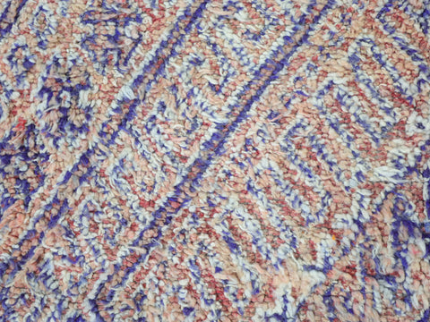 Businat Vintage Moroccan Rug 6'8" x 13'1"