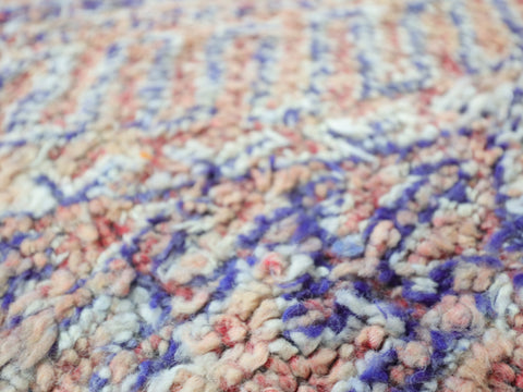 Businat Vintage Moroccan Rug 6'8" x 13'1"