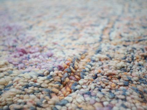 Tihya Vintage Moroccan Rug  7'1" x11'5"