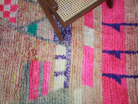 Maslay  Moroccan Rug 4'8" x 8'5"