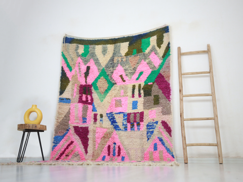 Amnayaz  Moroccan Rug 5'2" x 8'1"