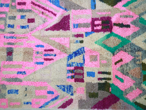 Amnayaz  Moroccan Rug 5'2" x 8'1"