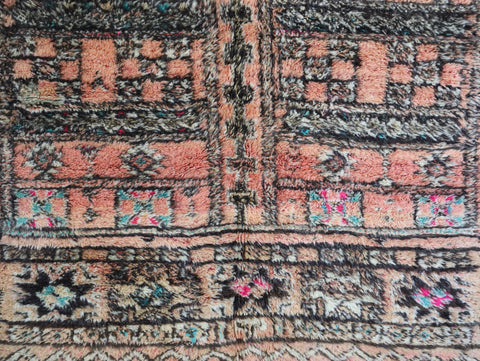 Akudad Vintage Moroccan Rug  5'8" x10'7"
