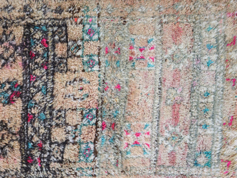 Akudad Vintage Moroccan Rug  5'8" x10'7"