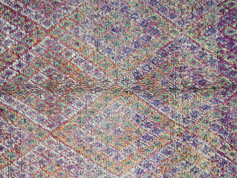 Kahina Vintage Moroccan Rug  6'4" x9'4"