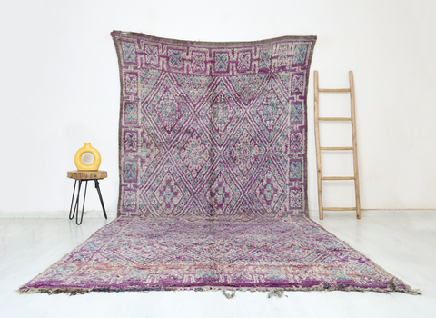 Tanit Vintage Moroccan Rug  6'3" x13'0"