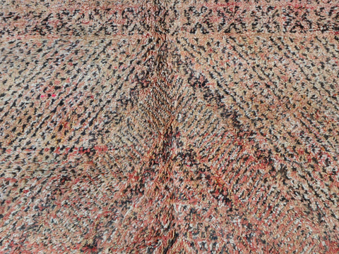 Asmawen  Vintage Moroccan Rug  6'3" x12'5"