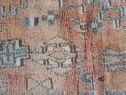 Izra Vintage Moroccan Rug  6'4" x10'3"