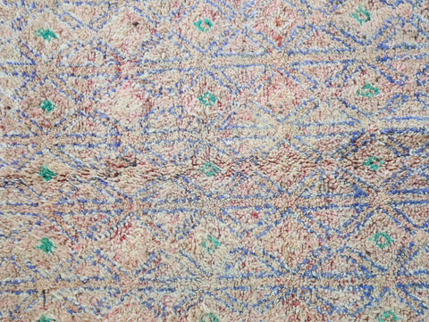 Iderfen Vintage Moroccan Rug  6'6" x11'8"