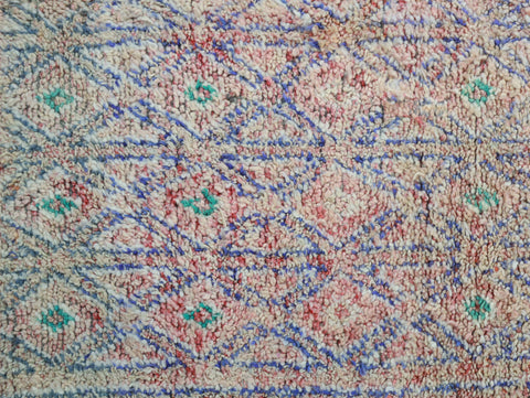 Iderfen Vintage Moroccan Rug  6'6" x11'8"