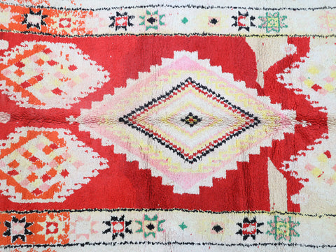 Tighisti Vintage Moroccan Rug  6'5" x11'1"