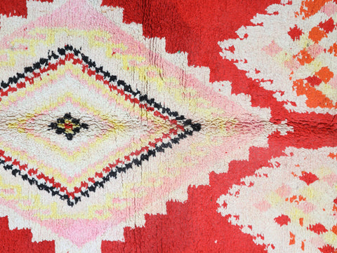 Tighisti Vintage Moroccan Rug  6'5" x11'1"