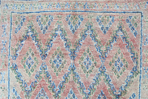 Aslem Vintage Moroccan Rug  6'5" x10'1"