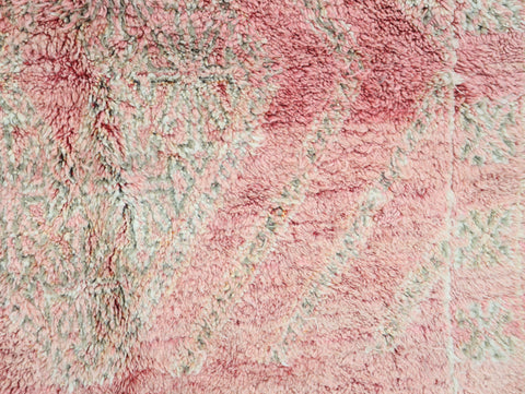 Amnayen Vintage Moroccan Rug  6'4" x10'4"