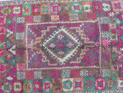 Yuna Vintage Moroccan Rug  6'4" x10'7"