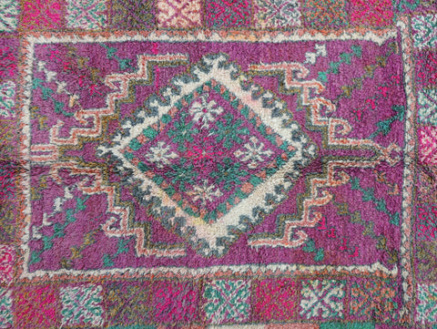 Yuna Vintage Moroccan Rug  6'4" x10'7"
