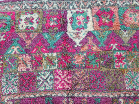 Yuna Vintage Moroccan Rug  6'4" x10'7"