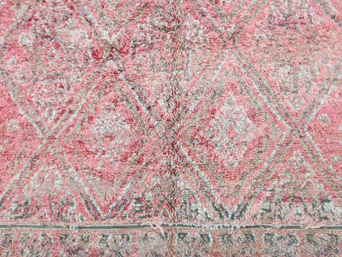 Addan Vintage Moroccan Rug  6'4" x10'1"