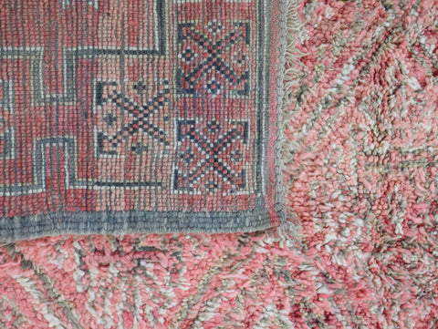 Addan Vintage Moroccan Rug  6'4" x10'1"