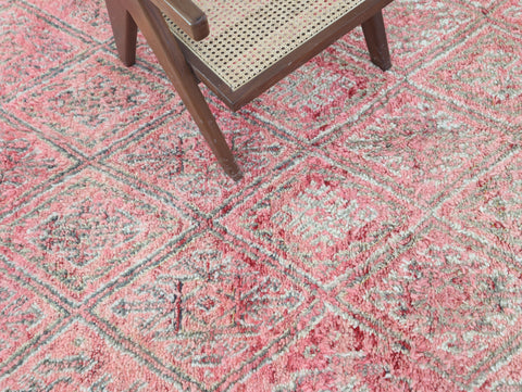 Addan Vintage Moroccan Rug  6'4" x10'1"