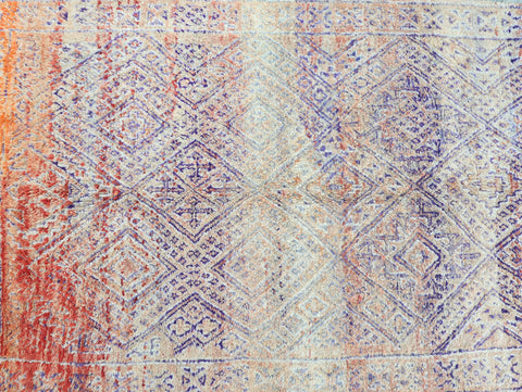 Aferzan Vintage Moroccan Rug  6'8" x10'9"