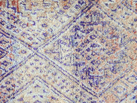 Aferzan Vintage Moroccan Rug  6'8" x10'9"