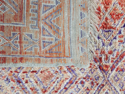 Aferzan Vintage Moroccan Rug  6'8" x10'9"