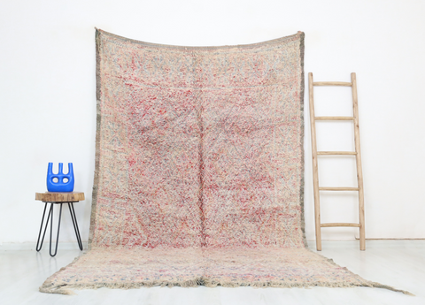 Thilelli Vintage Moroccan Rug  5'9" x10'2"