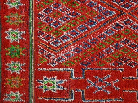 Tafwast Vintage Moroccan Rug  6'4" x11'3"