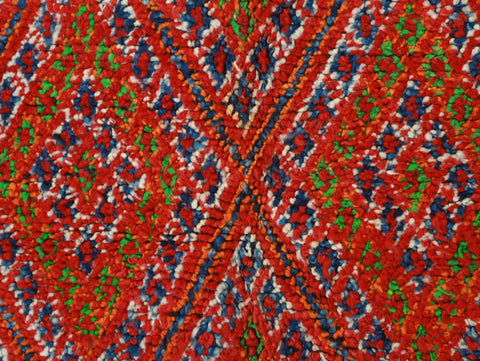 Tafwast Vintage Moroccan Rug  6'4" x11'3"