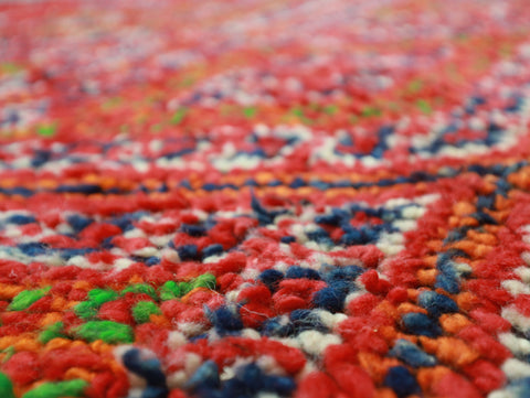 Tafwast Vintage Moroccan Rug  6'4" x11'3"