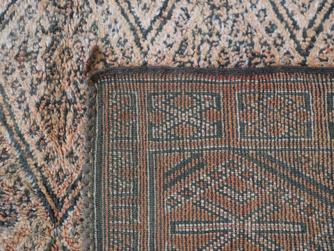 Abarghus Vintage Moroccan Rug  6'8" x8'3"