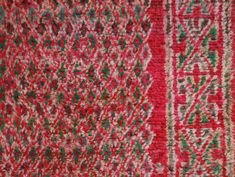 Fena Vintage Moroccan Rug  6'3" x10'4"