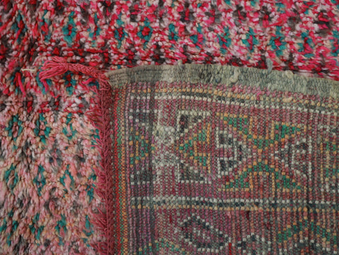 Fena Vintage Moroccan Rug  6'3" x10'4"