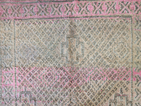Azena Vintage Moroccan Rug  6'5" x11'5"