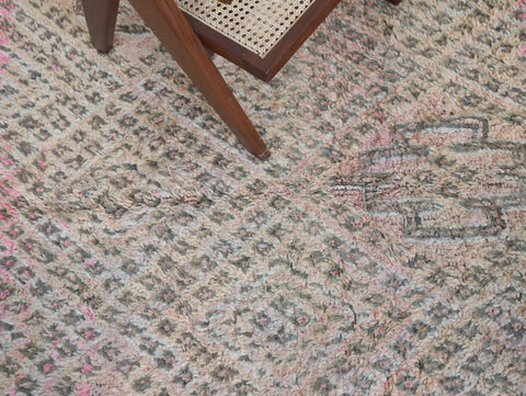 Azena Vintage Moroccan Rug  6'5" x11'5"