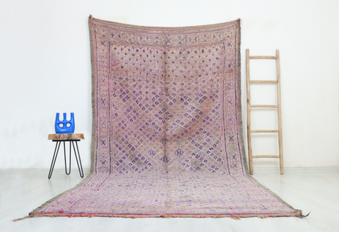 Iderzan Vintage Moroccan Rug  5'7" x12'0"