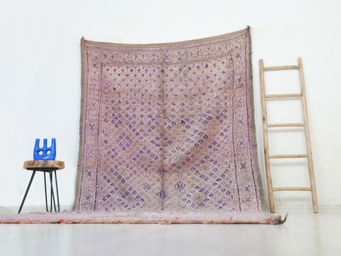 Iderzan Vintage Moroccan Rug  5'7" x12'0"