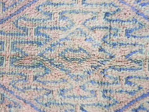 Tawurt Vintage Moroccan Rug  6'6" x9'2"