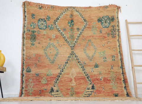 Qamir Vintage Moroccan Rug  5'9" x 8'7"